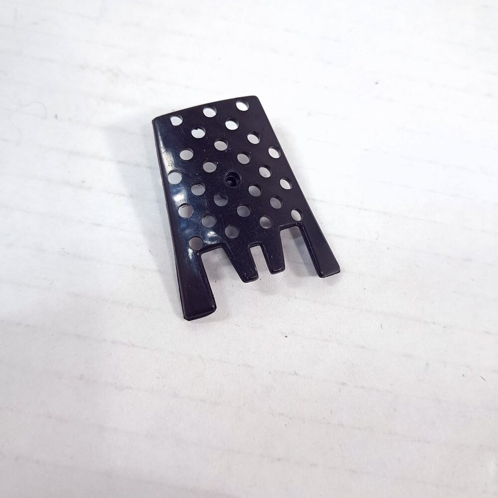 Vintage GI Joe Cobra Night Raven Jet Top Air Brake Windscreen black 1986 PART